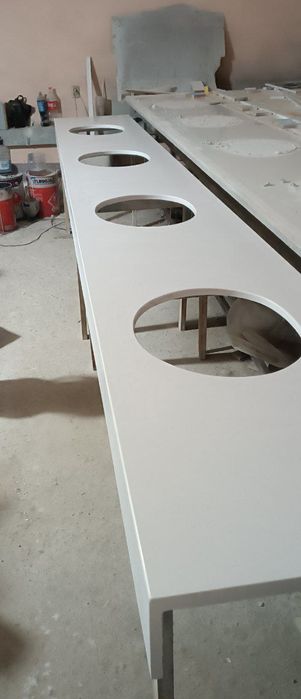 Куйма тошдан "столешница" ва хар хил турдаги мебеллар ишлаб чикарамиз.