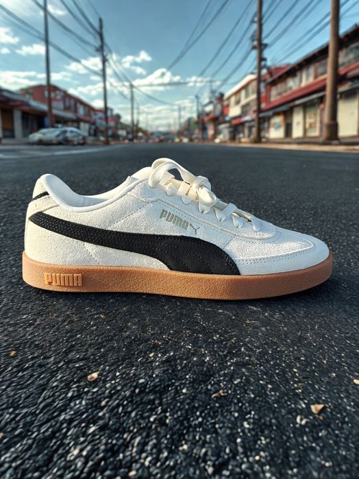 Adidași Puma Club originali piele naturală