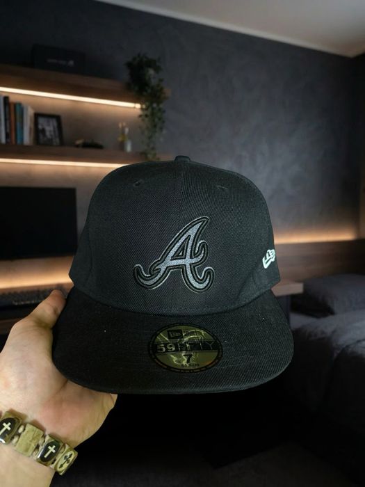 Sapca New Era 59Fifty Atlanta | Noua cu stickere | Size 7 (55.8cm)