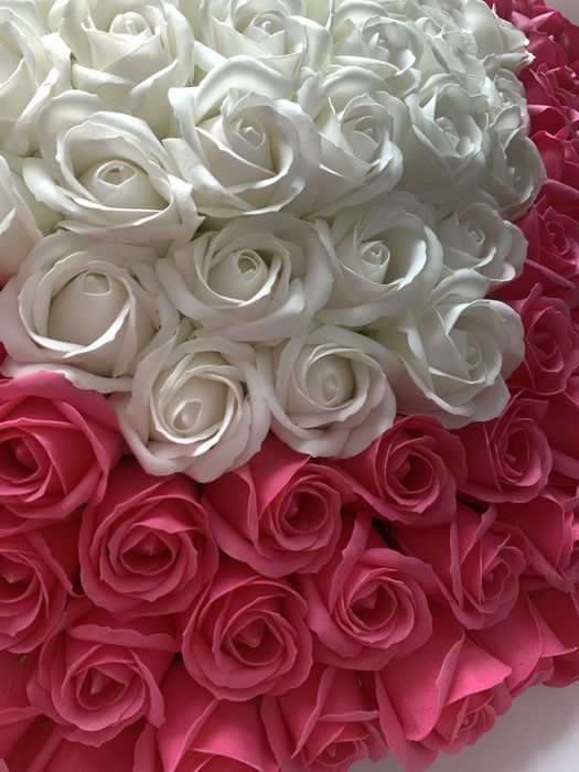 Buchet trandafiri sapun 8 martie