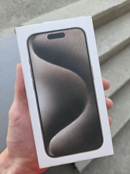 Iphone 15 pro 128 natural titanium как новый