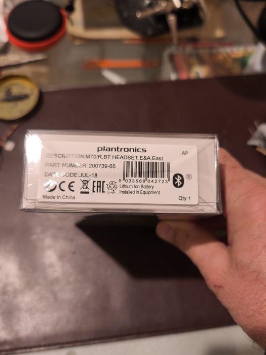Casca Bluetooth Plantronics m70 noua sigilata!