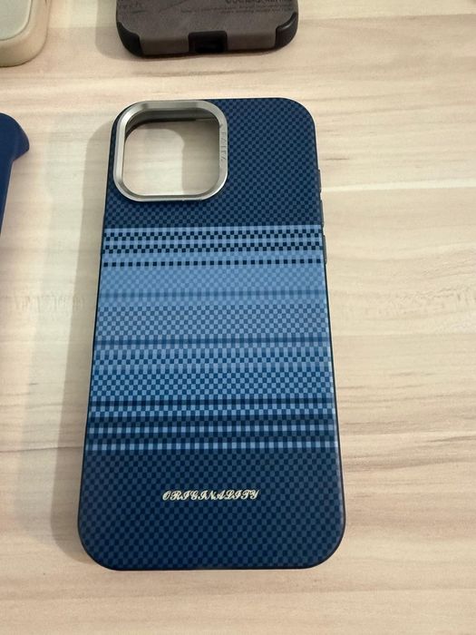 Huse protecție iphone 16 pro max mag safe, pitaka, Karl lagerfeld