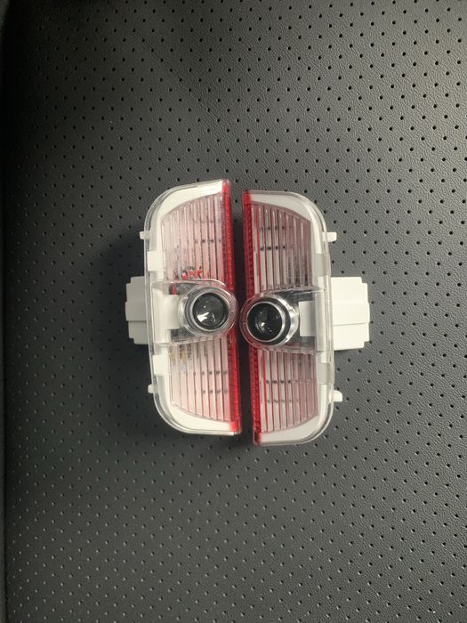 Lampi/Holograme led logo usi Porsche, carcasa cheie T CARBON