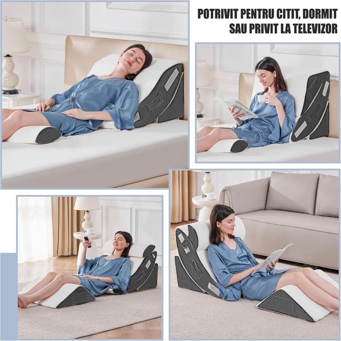 Set 4 perne ortopedice reglabile