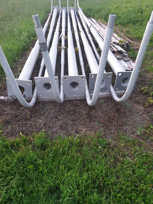 Stalpi iluminat public agro curte pensiune teren de sportdin aluminiu