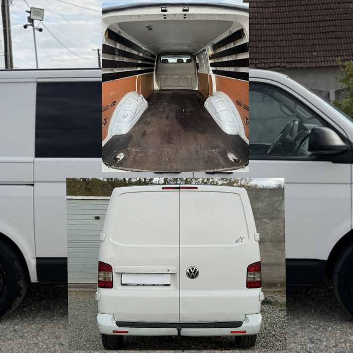 Volkswagen Transporter T5 - Facelift - Lung / Scurt - 3 L + Marfa - 2.0 TDI - Euro 5 - Navigatie - A/C - Senzori parcare -Pilot automat -Computer bord