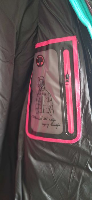 Пухено дълго атрактивно яке с гъши пух