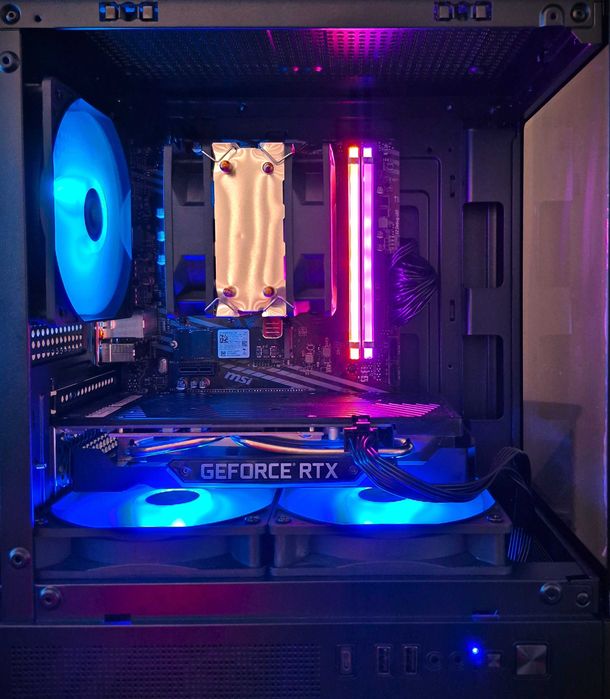 Компютър за игри/AMD Ryzen 5 3600/RTX 2060 12GB/16GB RAM/SSD
