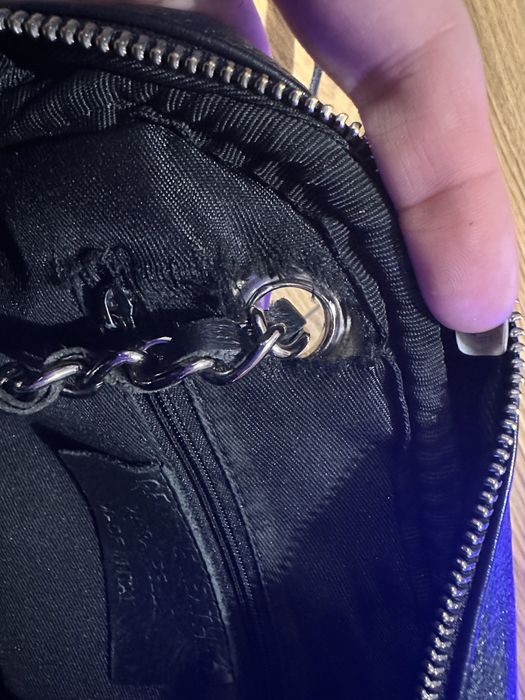 Дамска чанта през рамо от естествена кожа