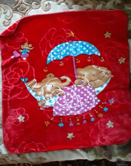 Плед  меховой двойной, новый