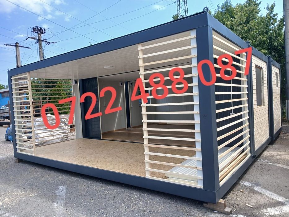 Container modular tip birou, locuinta, spatiu comercial  7 x 3 x 2.6m