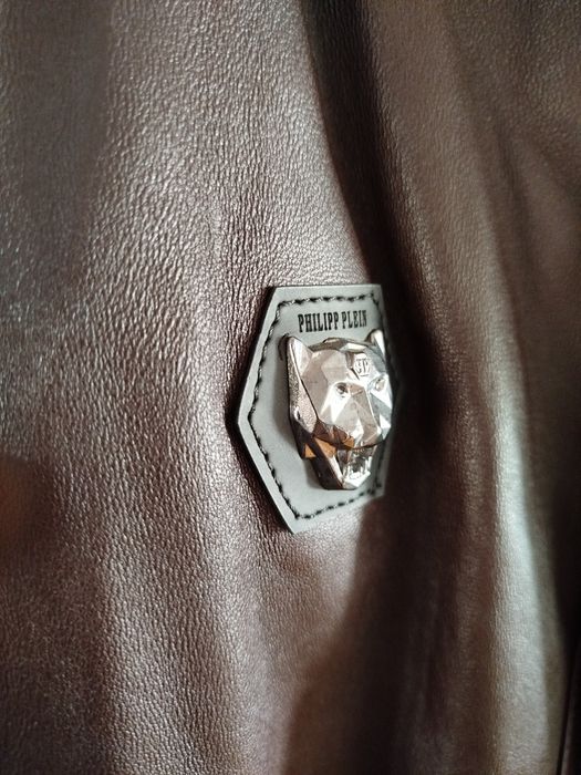 Geaca piele Philipp Plein