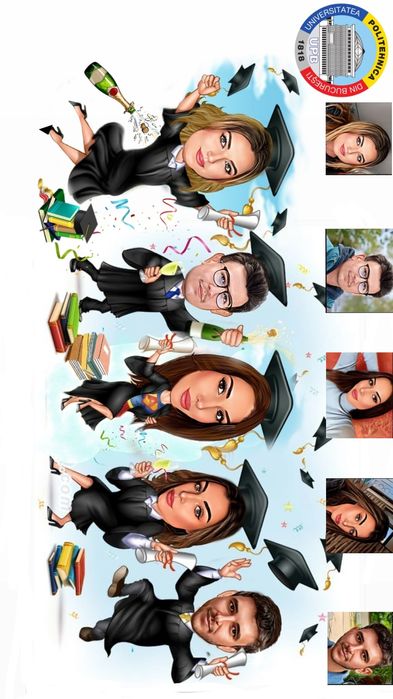Realizez caricaturi personalitate la comandă