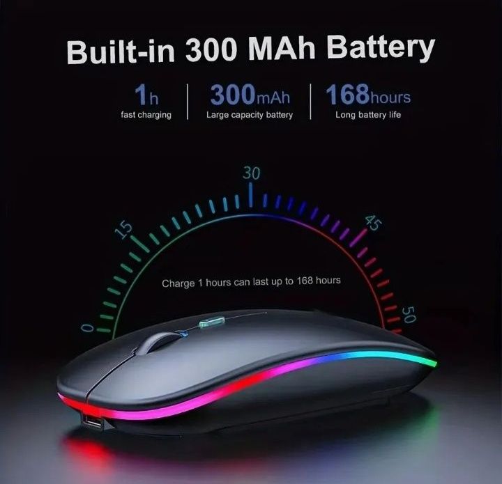 Set pad wireless telefon fast charger 100W + mouse reincarcabil - UK