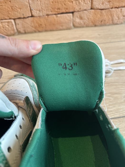 Adidasi Off White Out Of Office Leather Green