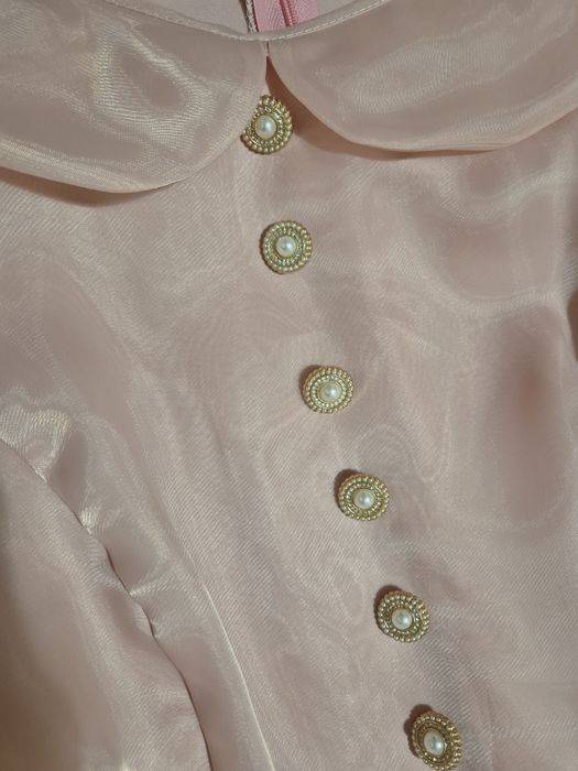 Rochie midi din organza