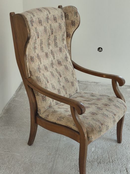 Ретро Кресло масив