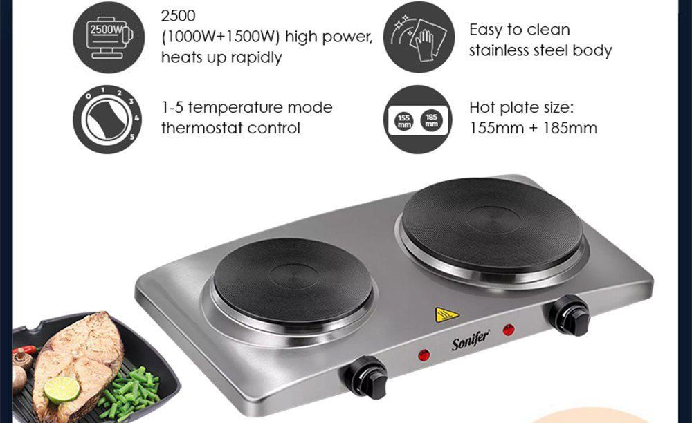 Доствка !Электрическая плита Sonifer.!3049