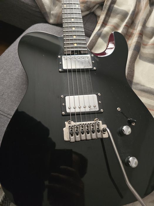 Chitara electrica Harley Benton Fusion-T HH EB BK