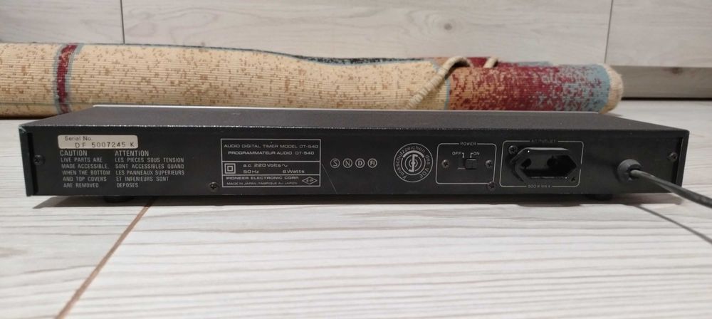Pioneer Digital audio timer DT540. Akai. Philips