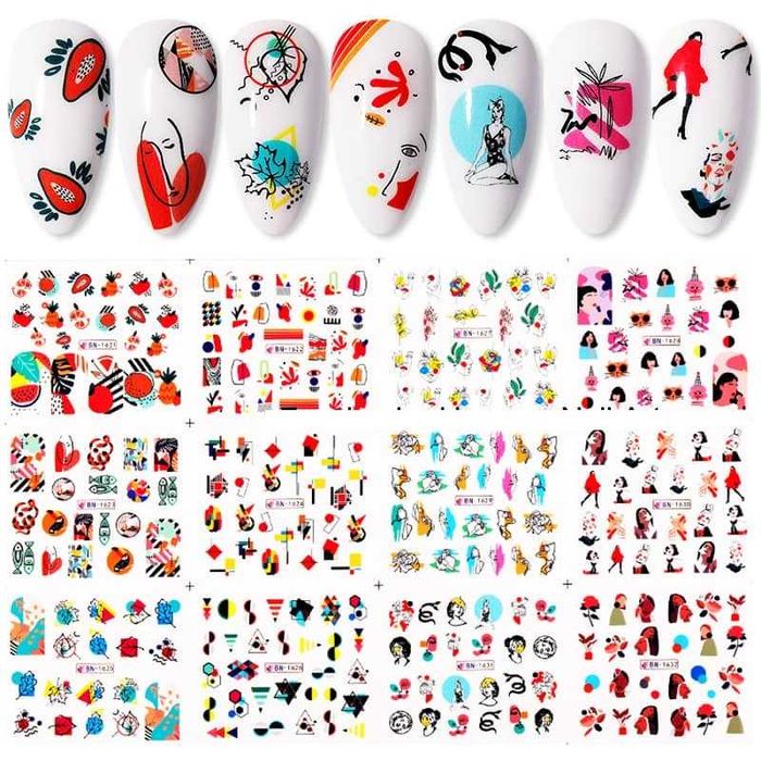 Комплект водни стикери № 90