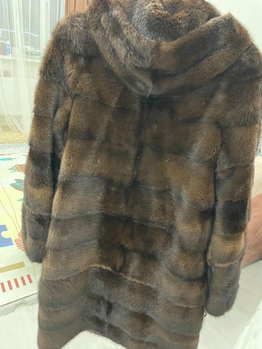 Шуба норковая б/у