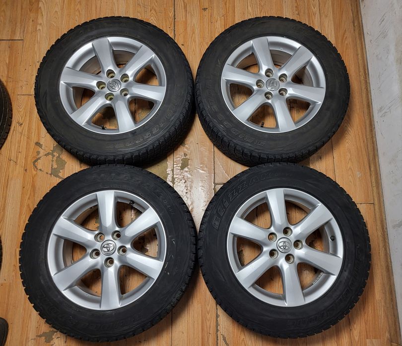 Toyota 17" 5x114,3 RAV 4 оригинални лети джанти Тойота 225/65/17
