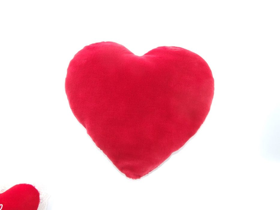 2 Inimi, pernute din silicon si plush - moi, placute, fine, NOI !