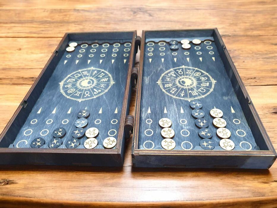 Ръчно Изработена Табла с Зодиакални Символи