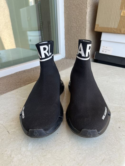 Karl Lagerfeld Quadra Sock Boot