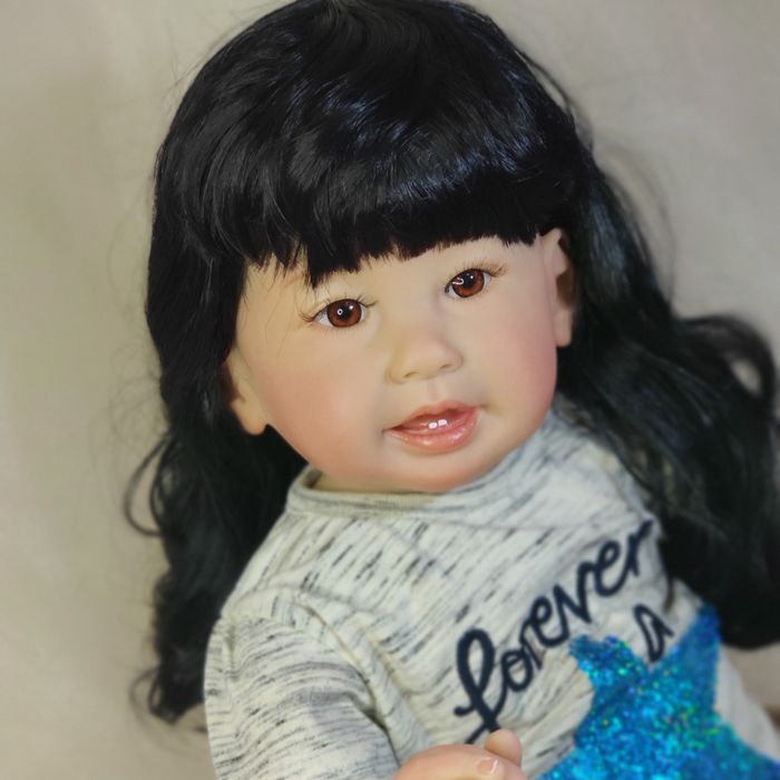 Реборн девочка Астана, 70см, Тиона