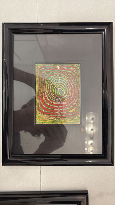 Set 3 tablouri oficiale Friedensreich Hundertwasser – anii 1980