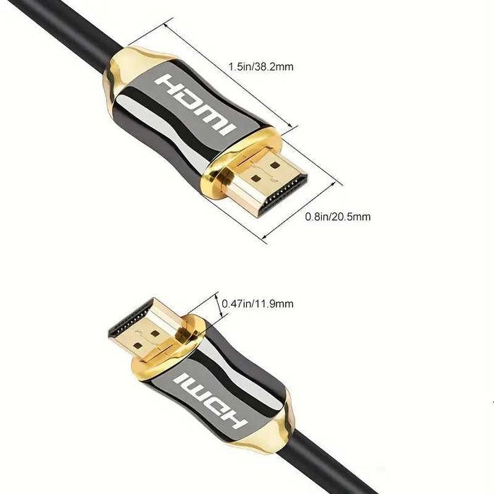 HDMI2.0 4K/60Hz Кабел HIGHWINGS*Luxury Промо-пакет 2броя+2мет=25.50лв.