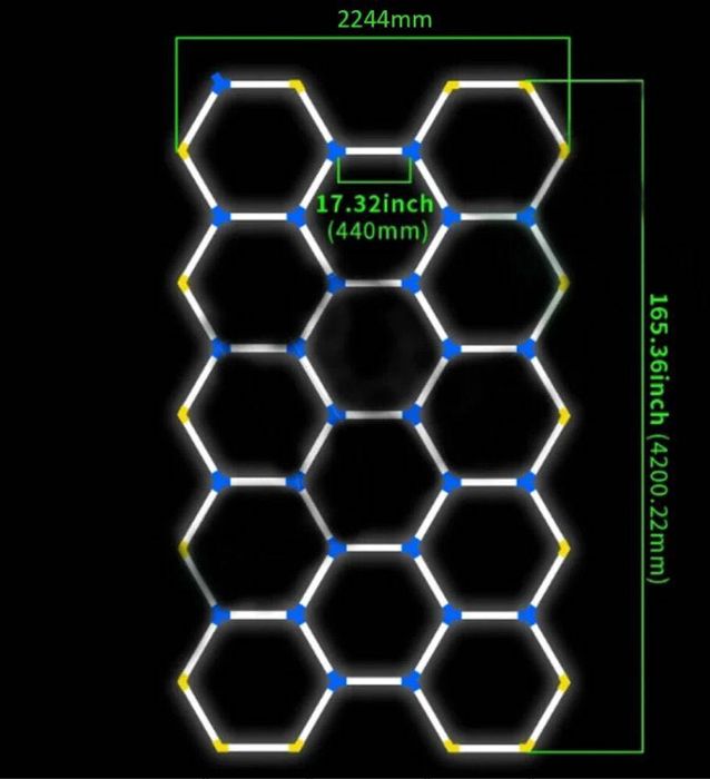 Leduri hexagonale