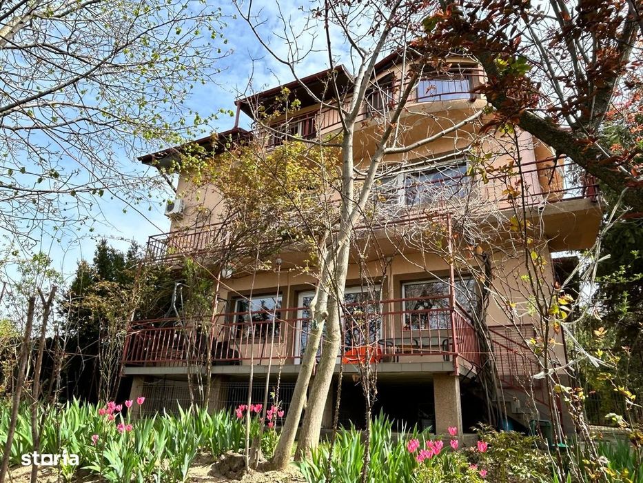 Casă individuală Buftea, 3.162 mp teren, ieșire spre lac