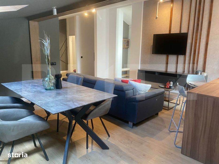 Apartament cu 3 camere, 90 mp, cu parcare si boxa la subsol, in zona T — fotografia 1