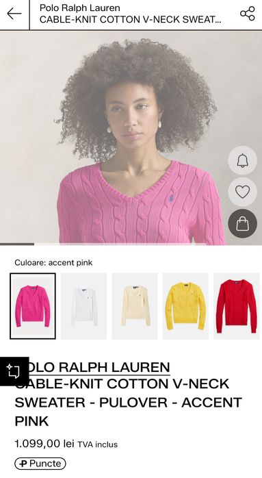 Pulover Ralph Lauren polo, damă