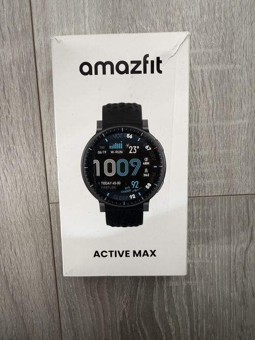 Smartwatch Amazfit Active Max (Model A2556) – Nou, Sigilat / Culoare Black