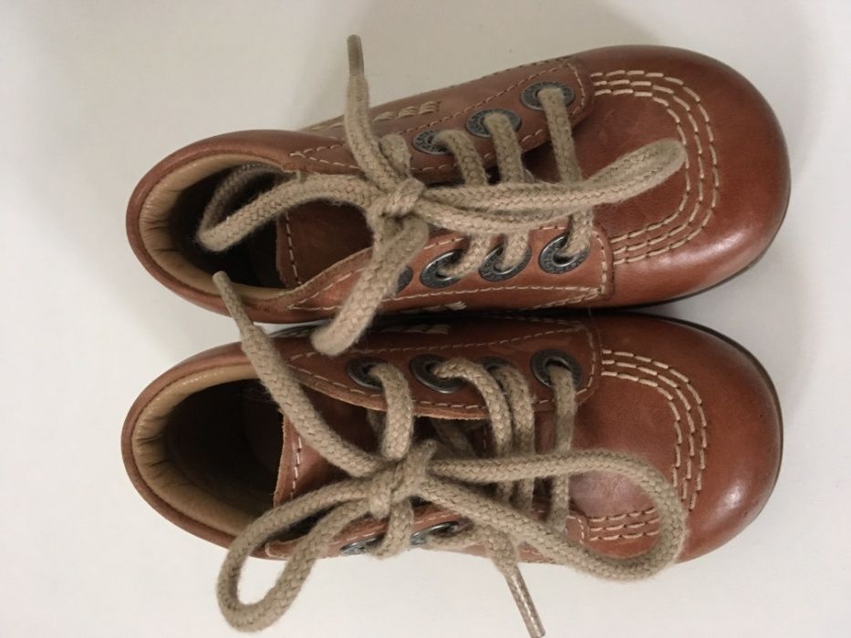 обувки KicKers естествена кожа 20 номер пролет есен