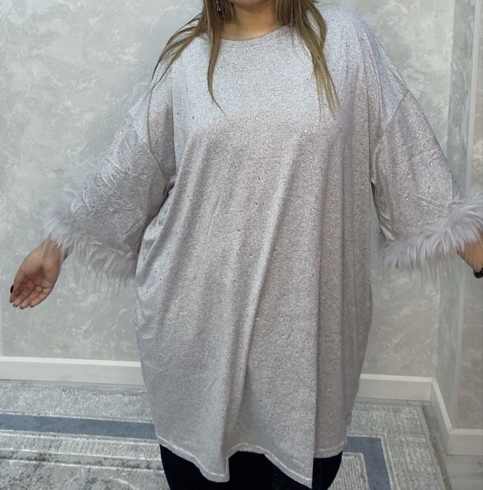 Туника и джинсы