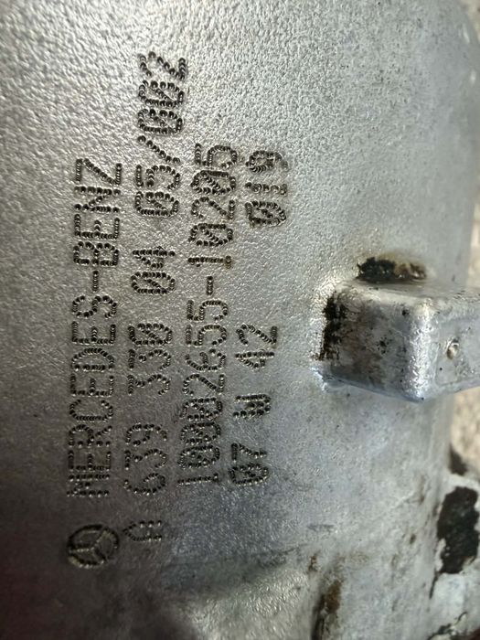 Продавам преден диференциал за Мерцедес Виано  W639 cdi 4х4-999лв