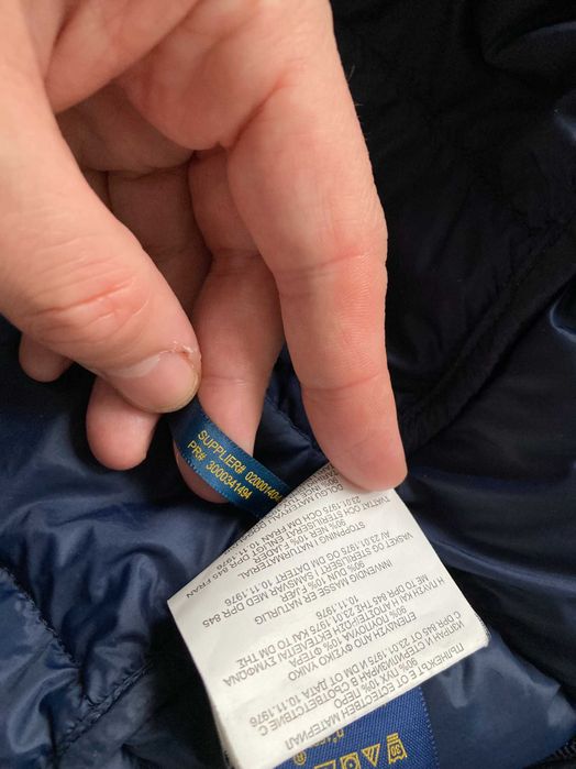 POLO By Ralph Lauren олекотено мъжко пухено яке с качулка пух XXL