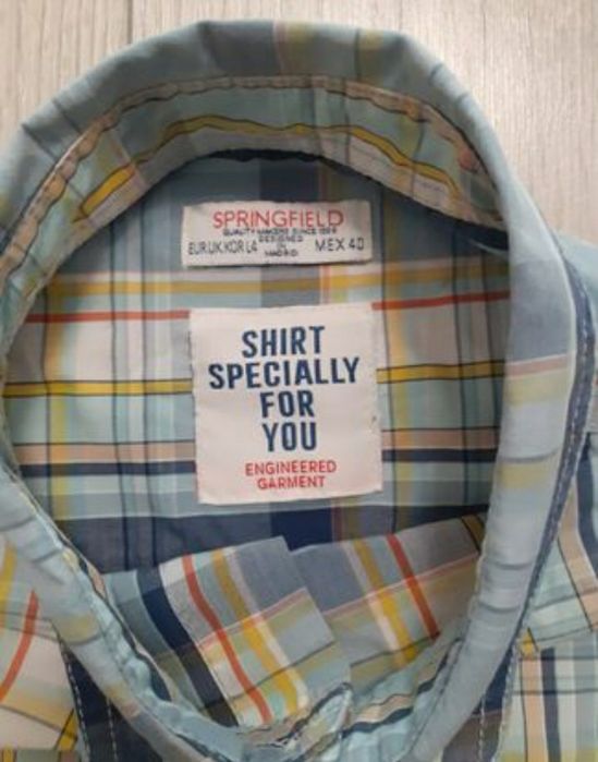 3 camasi Springfield, maneca scurta, L slim