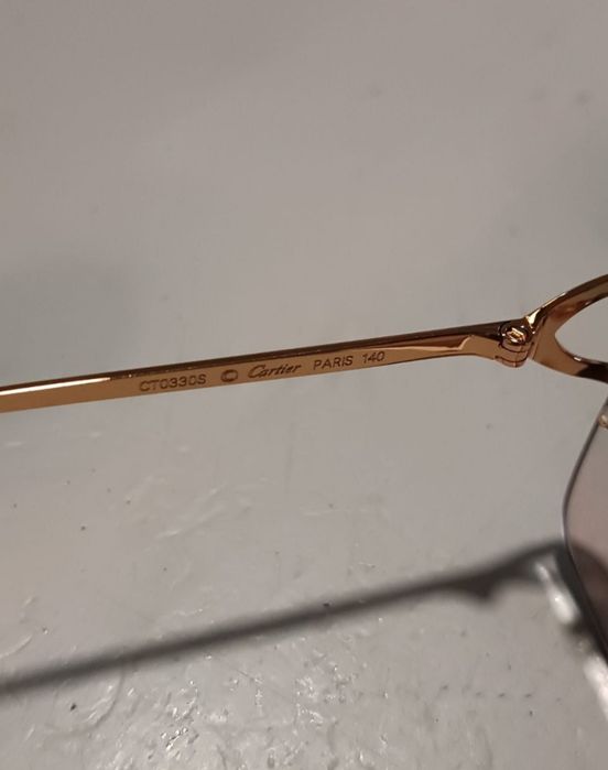 Ochelari CARTIER Big C Decor Piccadilly Gold Paris