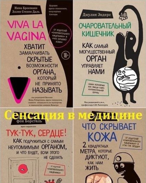Книги о теле человека