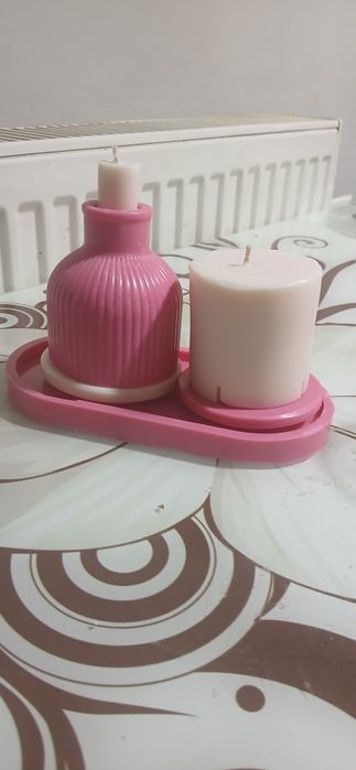 Lumanri handmade din ceara natarula de soia