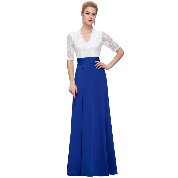 Вечернее платье в пол