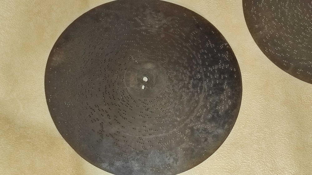 3 discuri metalice pt. cutie muzicala