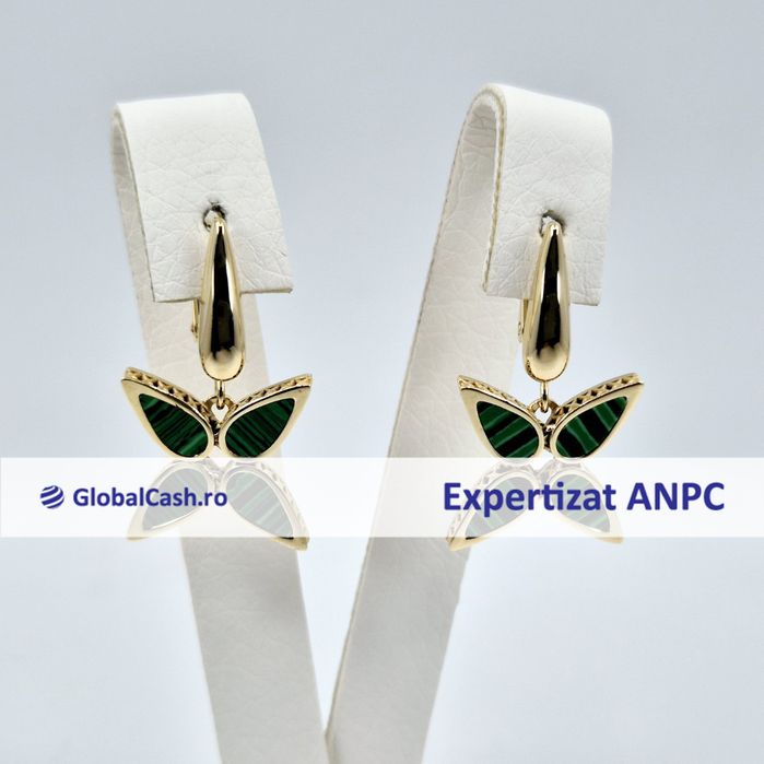 Cercei din aur de 14k, 5.73g | GlobalCash.ro #CF113539